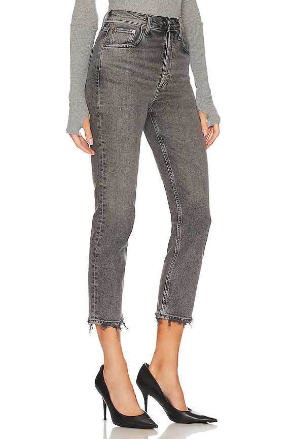 view 2 of 4 Riley High Rise Straight Crop in Century