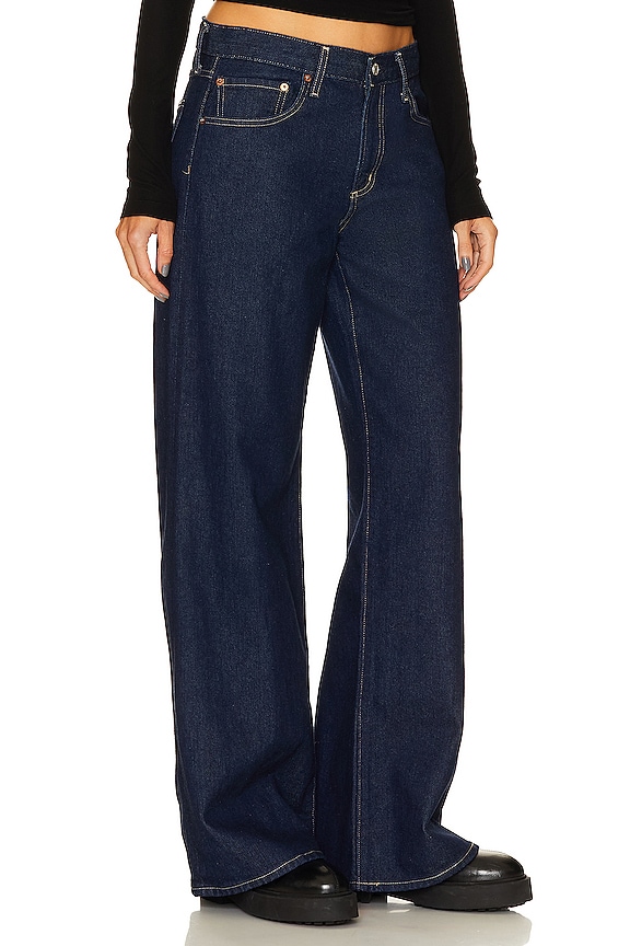 view 2 of 4 Clara Low Rise Baggy Flare in Whisper