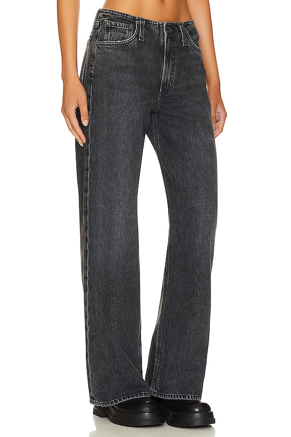 view 2 of 4 Lex No Waistband Low Slung Baggy Jeans in Paradox