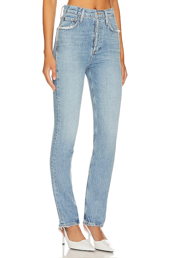 view 2 of 4 JEAN TAILLE ULTRA HAUTE FREYA in Quiver