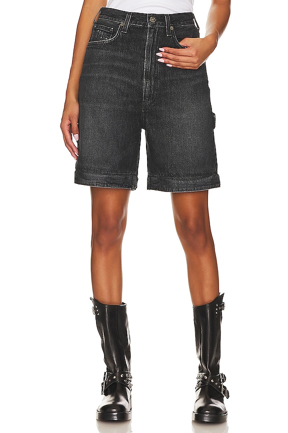 view 2 of 6 Risha Zip Utility Jeans in Sin