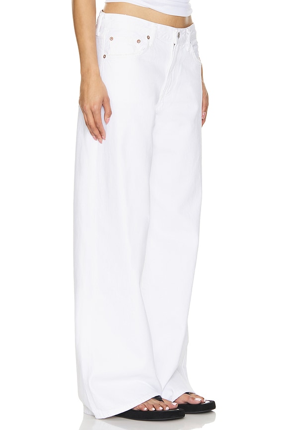 view 2 of 4 JEAN BAGGY TAILLE BASSE CLARA in Milkshake