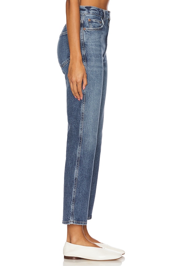 AGOLDE Pinch Waist High Rise Kick Flare Jeans in Fix | REVOLVE