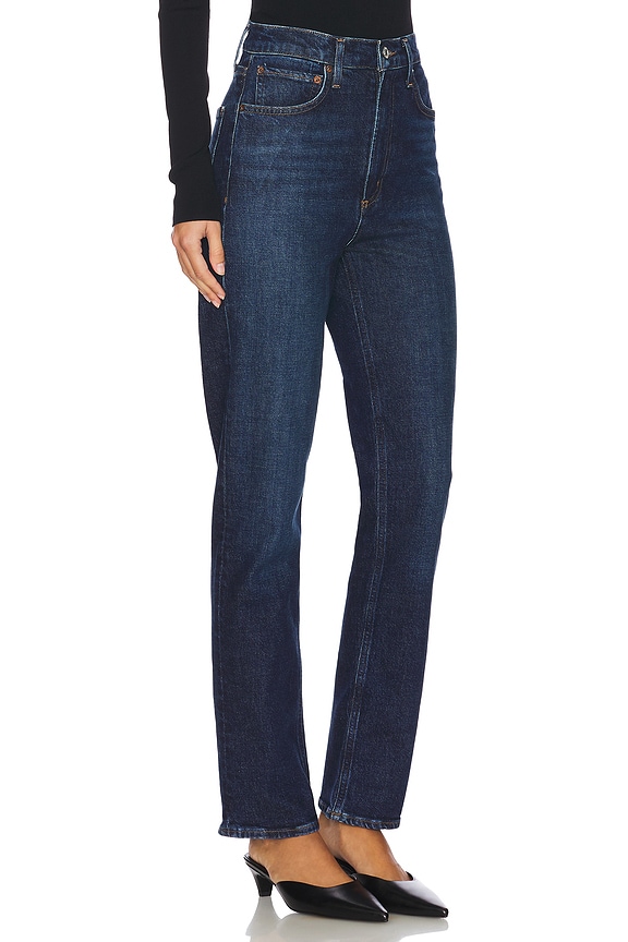 view 2 of 6 High Rise Stovepipe Jeans in Contest