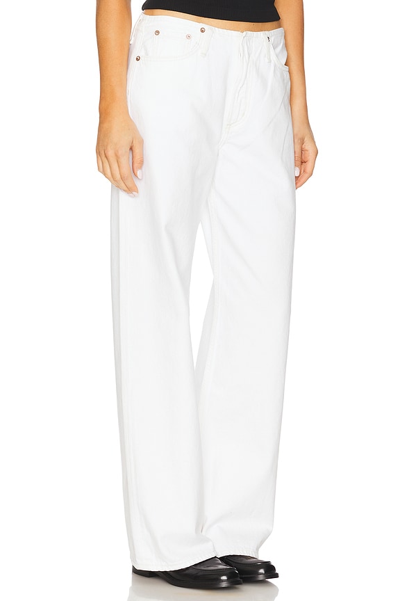 view 2 of 6 Lex Low Slung Baggy Jeans in Milkshake