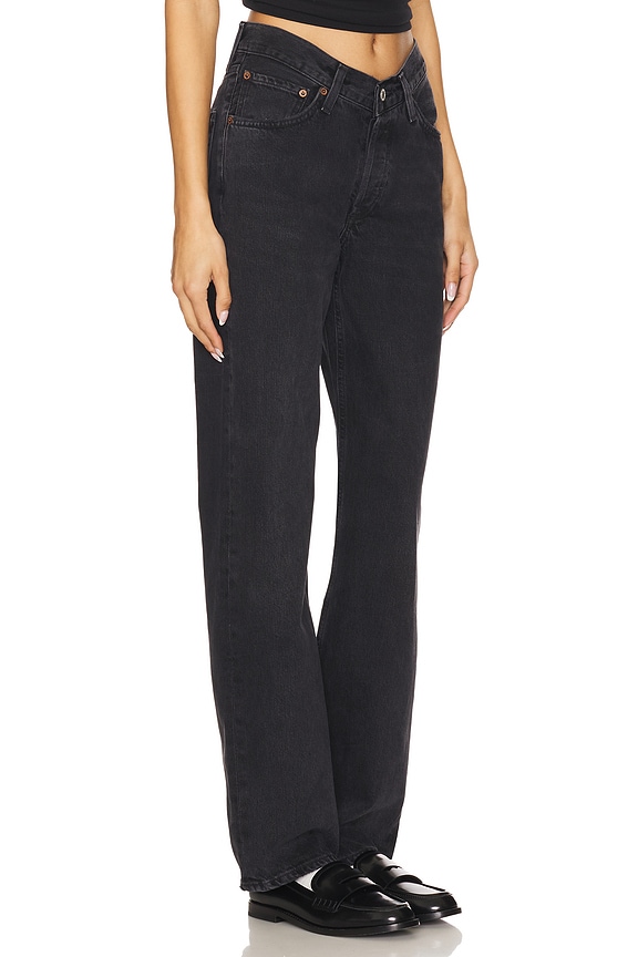 view 2 of 6 V-waist Kelly Jeans in Decibel