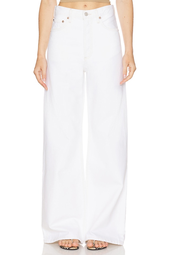 Dame High Rise Wide Leg Jeans - Thumbnail 1