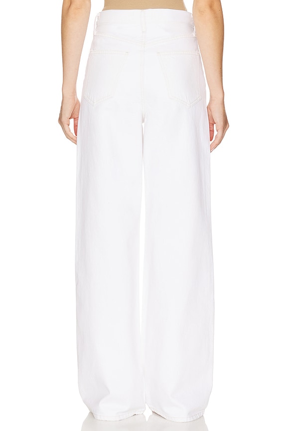 Dame High Rise Wide Leg Jeans - Thumbnail 4