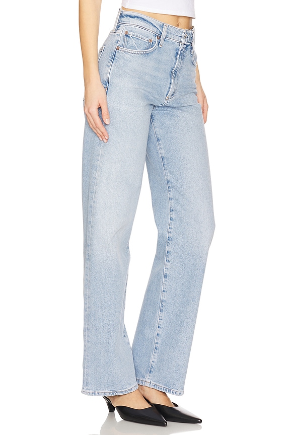view 2 of 6 Harper Mid Rise Straight Jeans in Beam