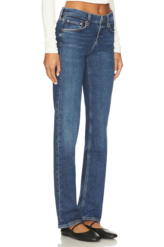 view 2 of 6 Low Rise Slim Jeans in Slick
