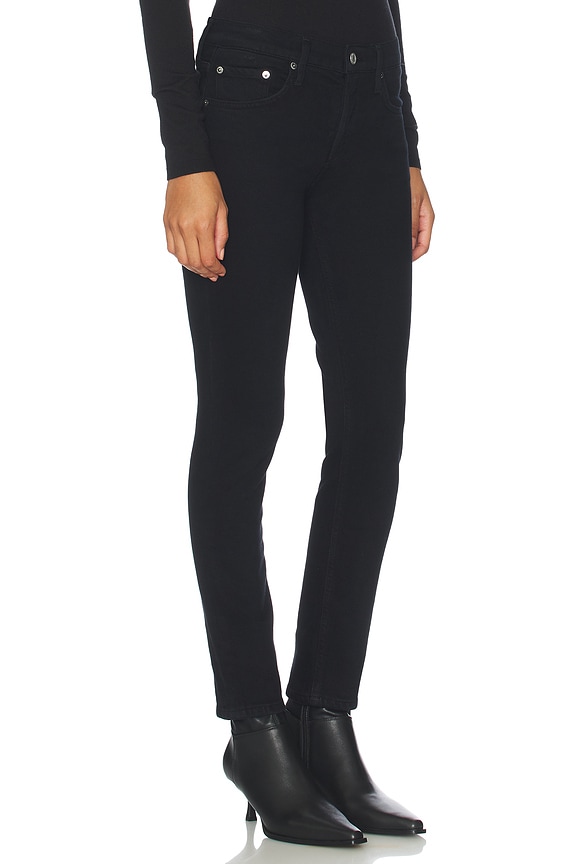 view 2 of 6 Cocktail Low Rise Ankle Slim Jeans in Immersion