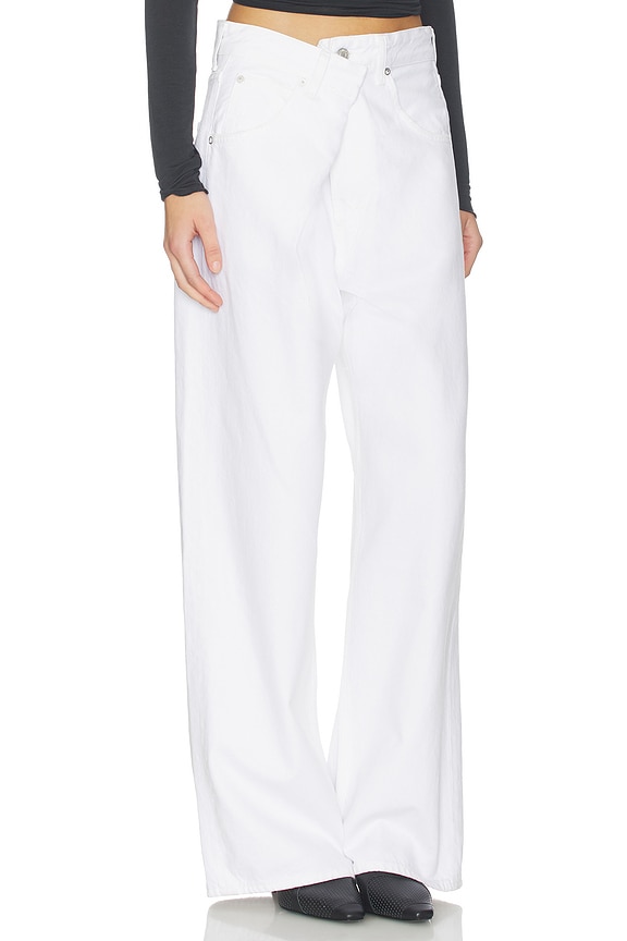 view 2 of 6 Vana Fold Jeans in Milkshake