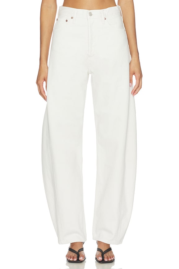 view 1 of 6 JEAN BARREL LUNA in Chalk White