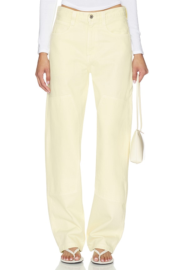 view 1 of 6 JAMBES LARGES LARIA in Lemon Zest