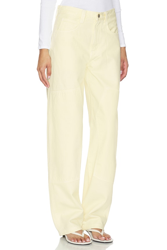 view 2 of 6 JAMBES LARGES LARIA in Lemon Zest