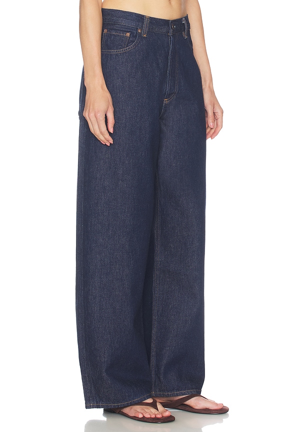 view 2 of 6 Rounded Baggy Jeans in Rinse
