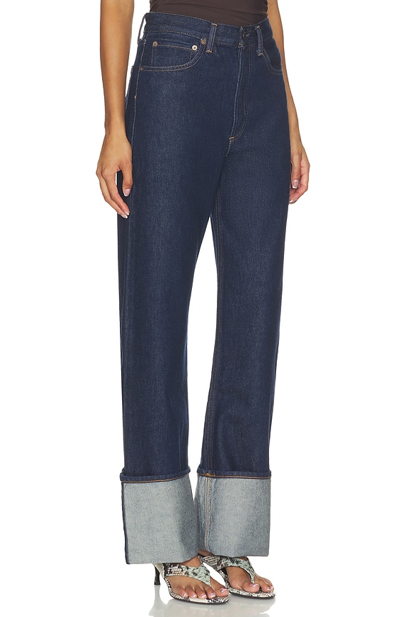 view 2 of 6 Big Cuff Jean in Rinse
