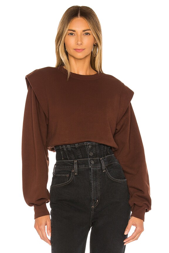 view 1 of 4 80's Sweatshirt in Pumpernickel