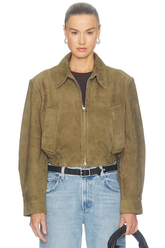 view 2 of 5 BLOUSON NAHLA in Canopy