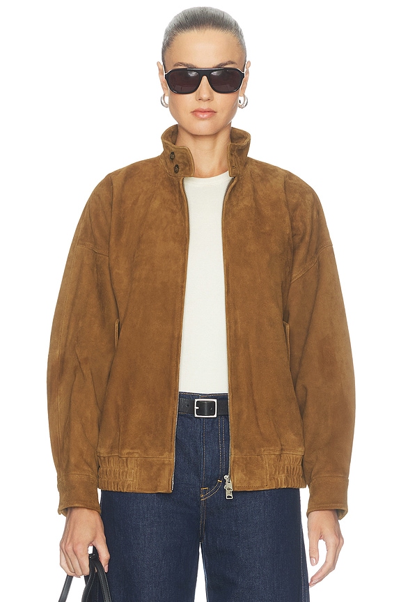 view 2 of 5 BLOUSON BLAIR in Pecan