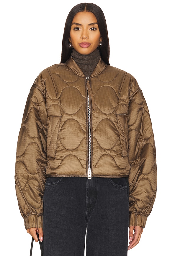 view 2 of 6 IONA キルティングジャケット in Taupe