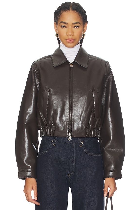 view 2 of 5 CHAQUETA ESSIE in Chocolate