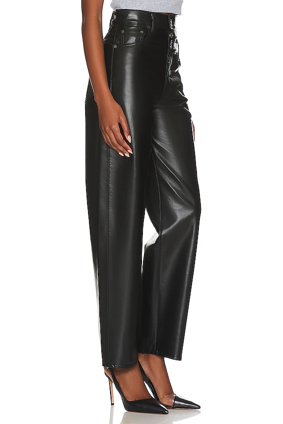 view 2 of 5 RECYCLED LEATHER BROKEN WAISTBAND ストレート in Detox