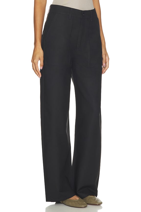 view 2 of 6 Low Curve Utility Jean in Black