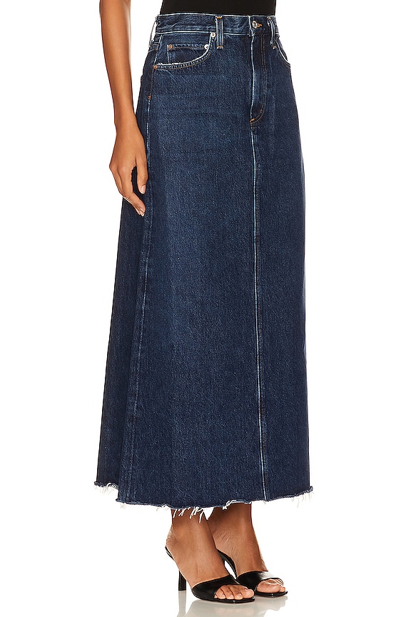 view 2 of 4 Hilla Long Line Skirt in Pathway