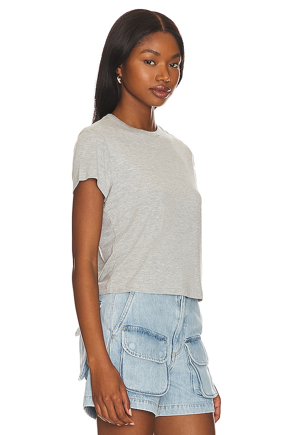 view 2 of 4 T-SHIRT DÉCHIRÉ ADINE in Grey Heather