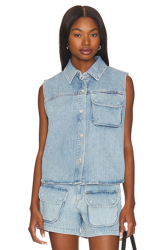 view 2 of 5 Hadley Sleeveless Shirt in Sugnature