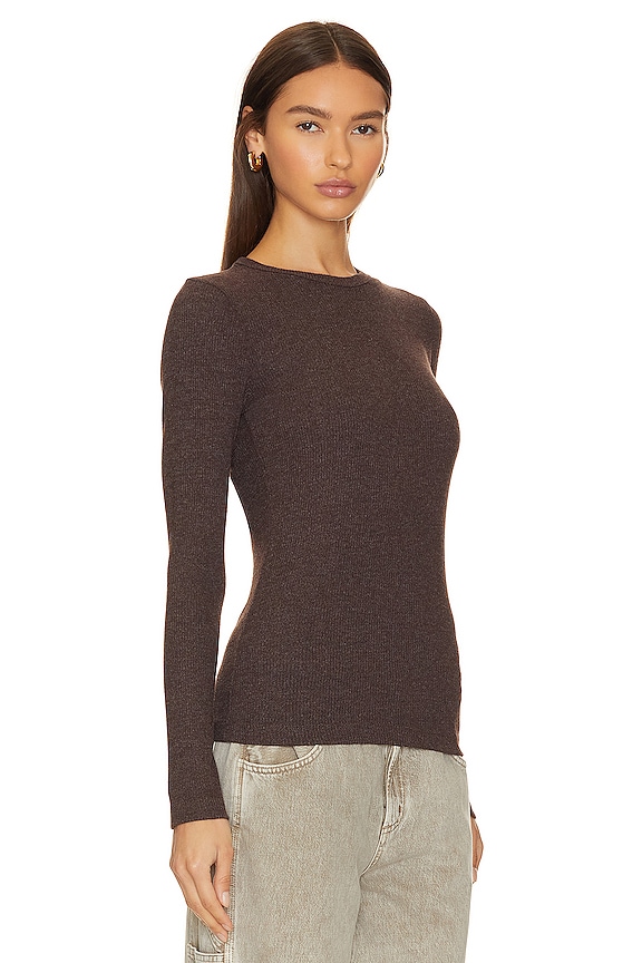 view 2 of 4 T-SHIRT SLIM DELPHI in Fox