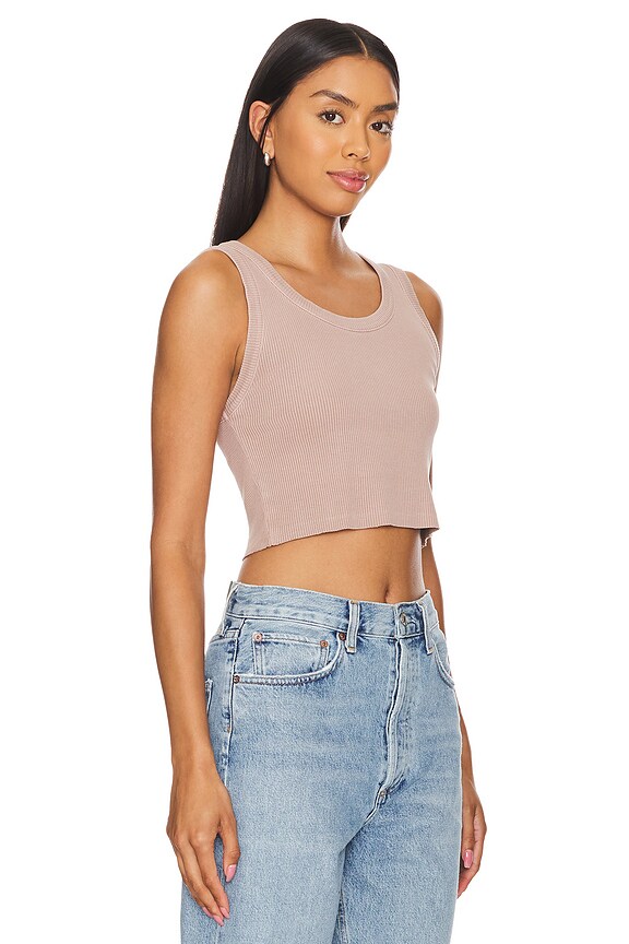 view 2 of 4 DÉBARDEUR CROPPED POPPY in Spider Lily