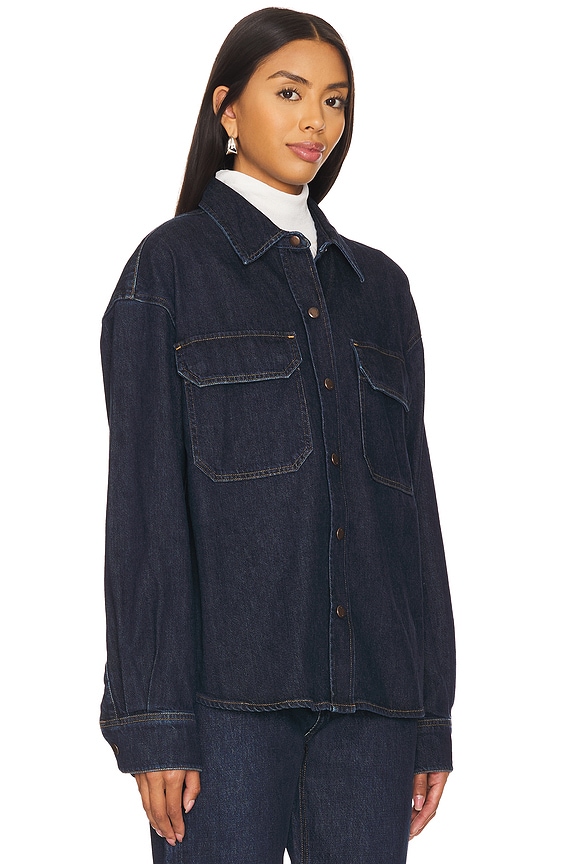 view 2 of 4 Gwen Slice Shirt in Rinse