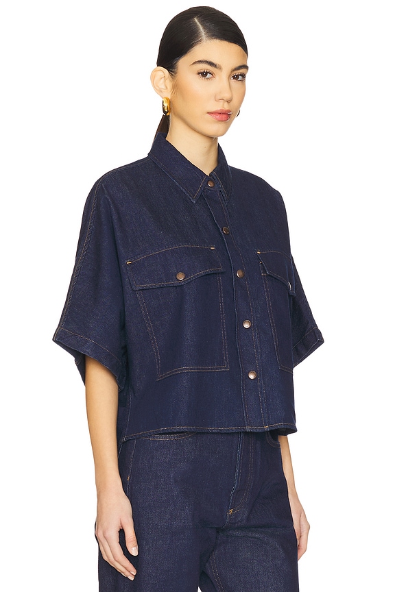 view 2 of 4 Taron Shirt in Rinse