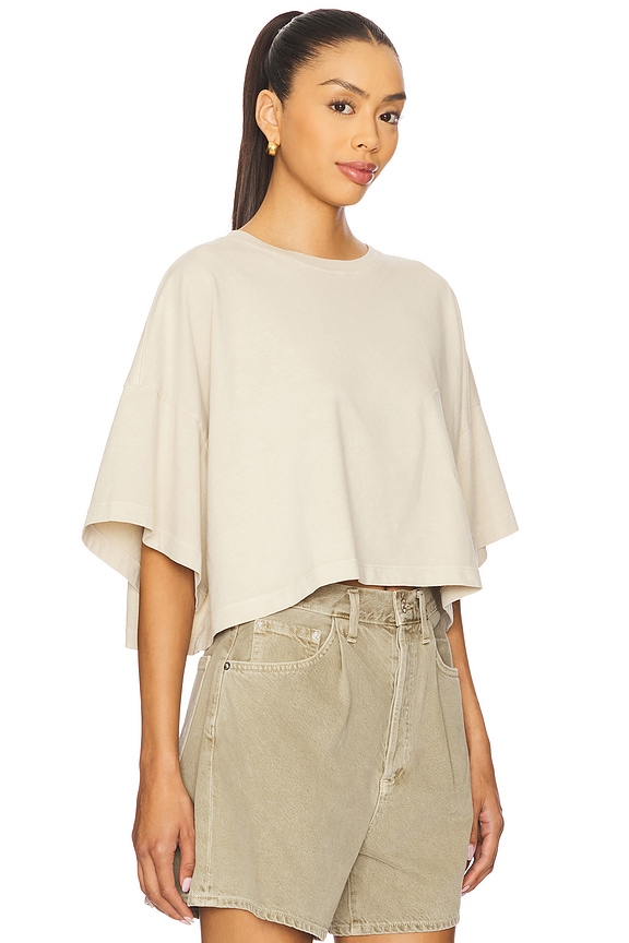 view 2 of 4 Arli Tee in Brown Rice