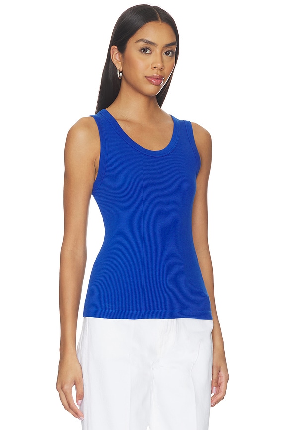 view 2 of 4 TOP SIN MANGAS POPPY in Cobalt