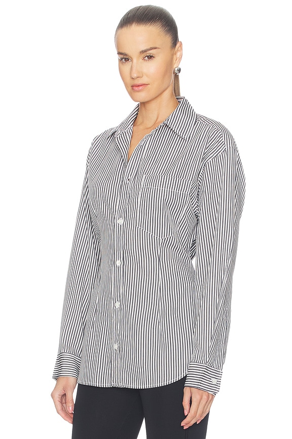 view 2 of 5 CAMISA ABOTONADA CINCH in Solene Stripe