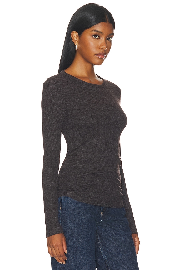 view 2 of 4 Delphi Slim Tee in Ganache