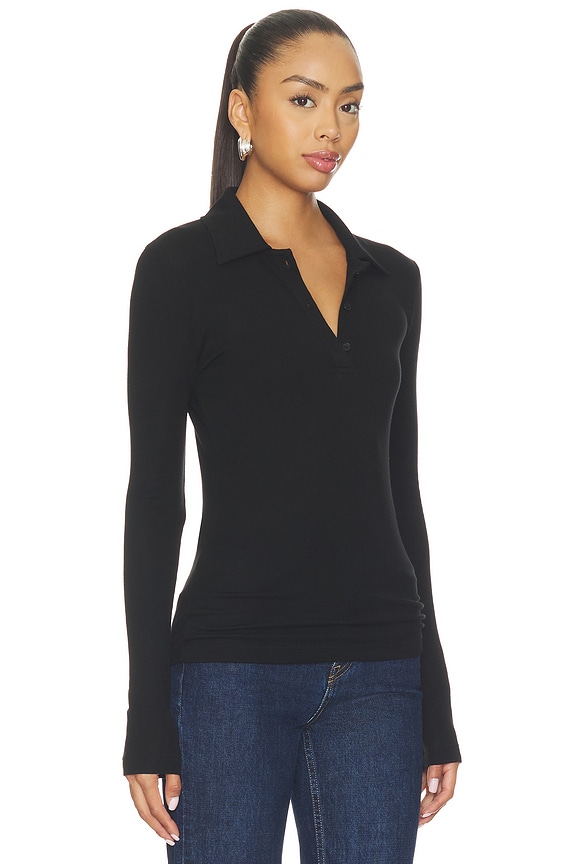 view 2 of 4 Amos Polo in Black