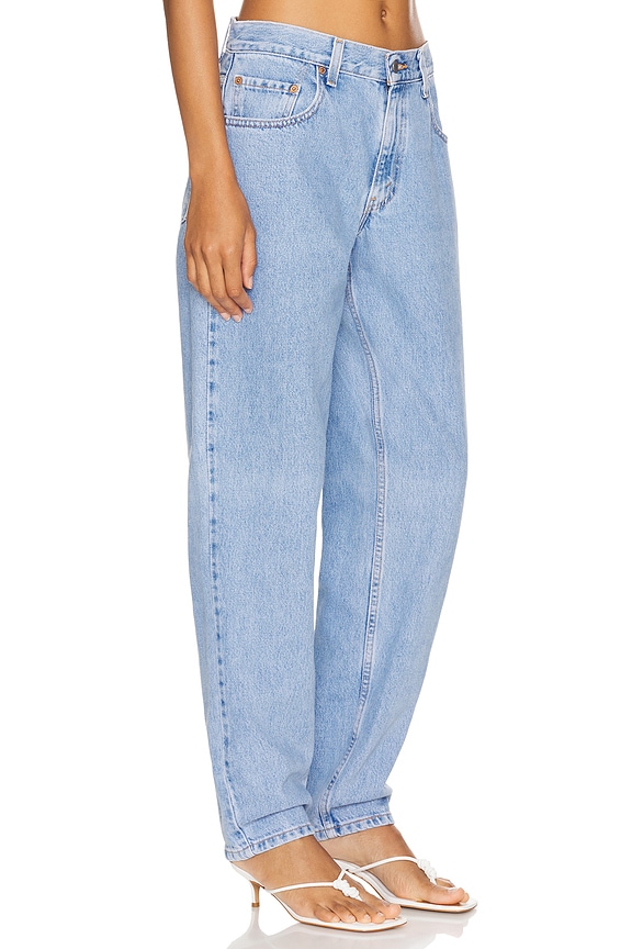 view 2 of 6 Vintage Balloon Straight Jeans in Light Medium