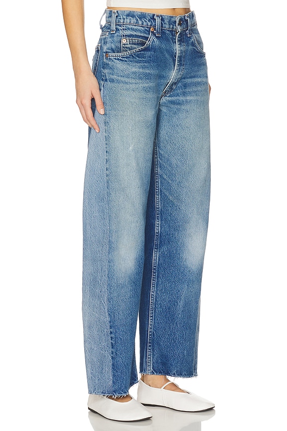 view 2 of 6 JAMBES LARGES BARREL CUSTOMS UNDONE HEM in Medium Dark