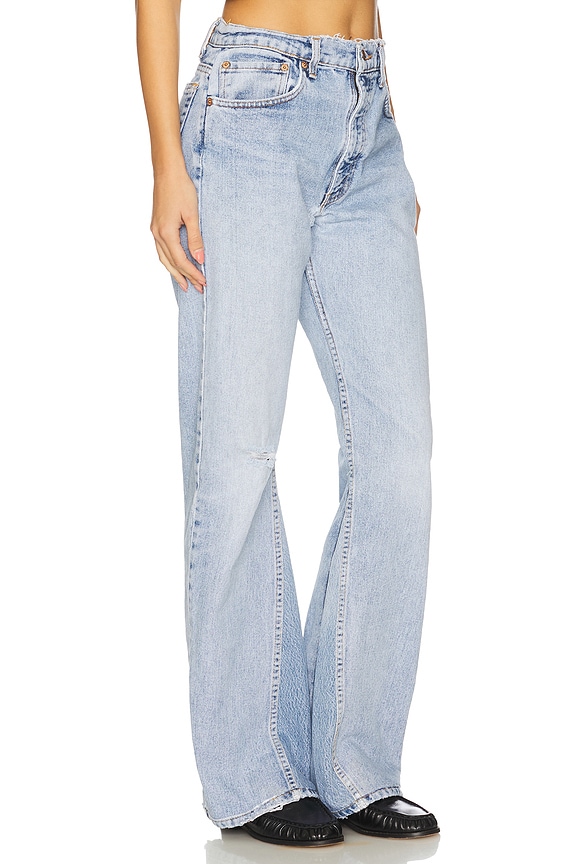 view 2 of 6 Vintage Girlfriend Utility Jeans in Light Medium