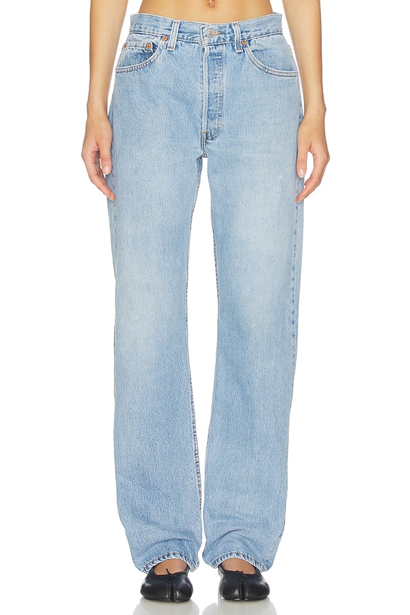 view 1 of 6 Original Straight Leg Jean in Light & Medium