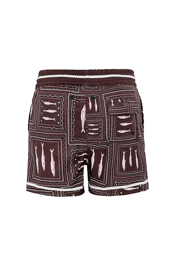 view 2 of 4 SHORT NATACIÓN NICK BASKET in Multicolor