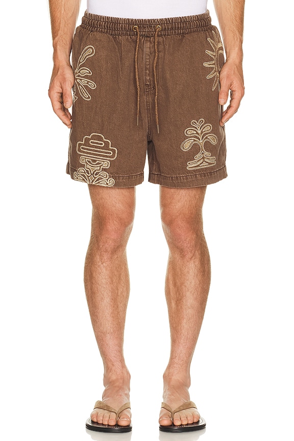 view 1 of 6 Cece Shorts in Brown