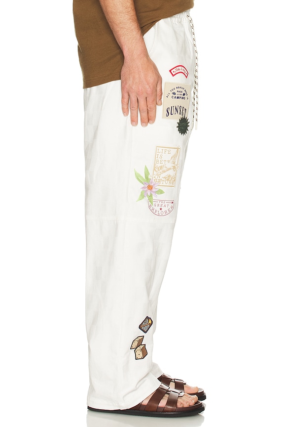 view 2 of 7 PANTALON RENE in White