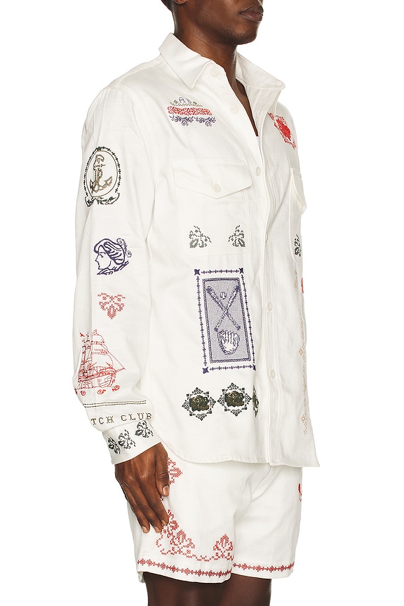 view 2 of 7 Ethan Shirt in White