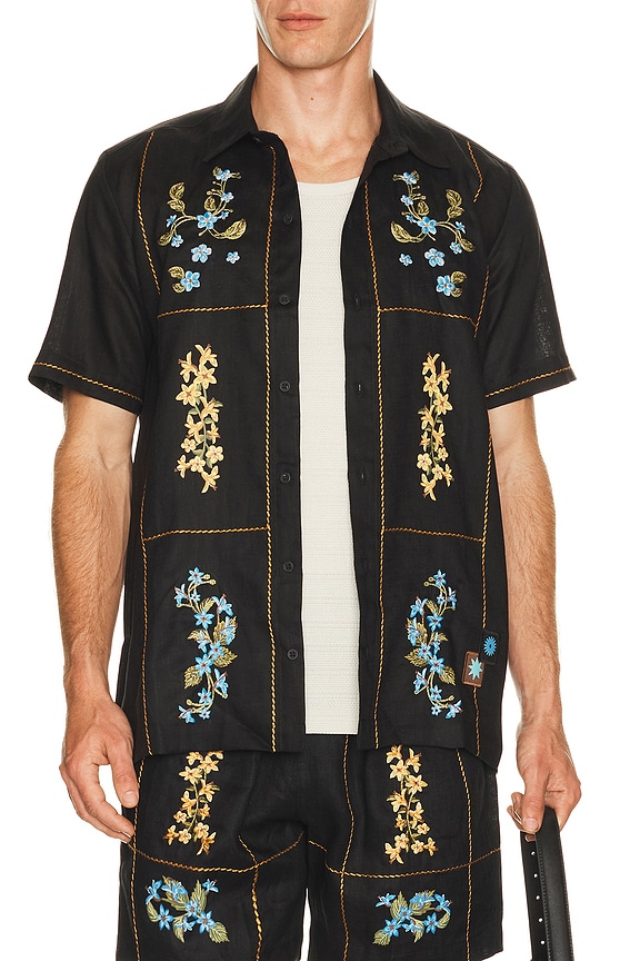 view 1 of 5 CAMISA AGUA BENDITA in Black