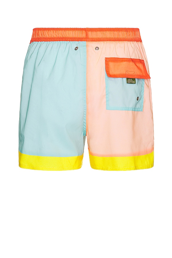 view 2 of 4 Cassius Trunk in Orange & Blue